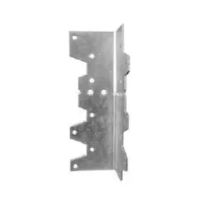 Image of Moderix Metal Framing Bracket Anchor with Bendable Tabs 120 x 40 x 40 x 2mm Zinc
