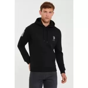 Image of US Polo Assn Player 3 Pullover Hoodie - Black