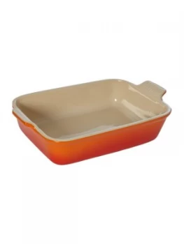 Image of Le Creuset Deep Rectangular Dish 26cm Volcanic