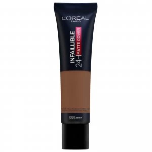 Image of LOreal Paris Infallible Matte Foundation 355 Sienna