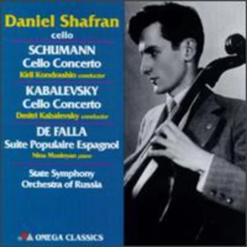 Image of Daniel Shafran - Daniel Shafran Plays Schumann, Kabalevsky, Haydn and Falla CD
