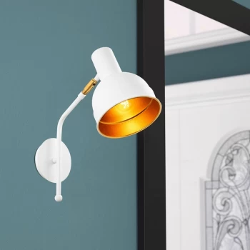 Image of Berceste - 183WHITE-A White Wall Lamp