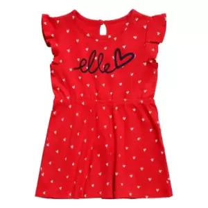 Image of Elle Frill SlveDress Bb99 - Red