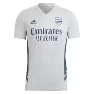 Image of 2022-2023 Arsenal Training Tee (Clear Onix)