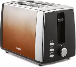 Image of Tower Infinity Ombre T20038COP 2 Slice Toaster