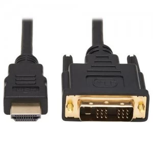 Image of Tripp Lite HDMI to DVI Cable Digital Monitor Adapter Cable 12ft