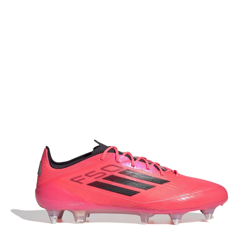Image of adidas F50 Elite Adults Soft Ground Football Boots Pink/Black male 6 (39.3)