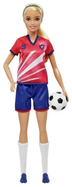 Image of Barbie Careers Footballer Doll - 32cm