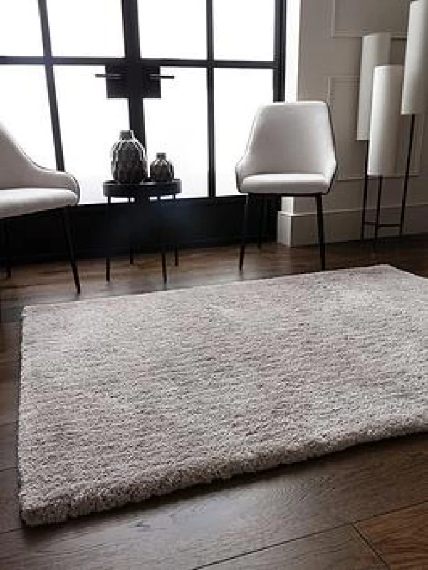 Image of SO'HOME Opulence Luxurious Plain Rug silver-coloured 080X150CM;160X230CM;200X290CM;120X170CM