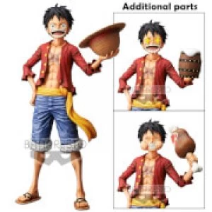 Image of Banpresto One Piece Monkey.D.Luffy Grandista Nero Statue