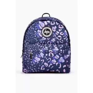 Image of Hype Animal Print Backpack (One Size) (Purple/Lilac)