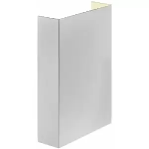 Image of Nordlux Fold 15cm LED Dimmable Outdoor Up Down Wall Lamp White, IP54, 3000K
