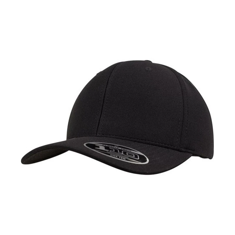 Image of Flexfit Flexfit Men 110 Cool & Dry Mini Pique Cap in Black One Size Male 5063470156184