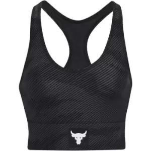 Image of Under Armour Armour Project Rock Bra Womens - Black