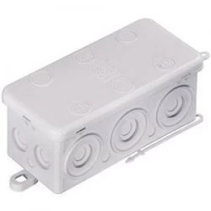 Image of Junction box L x W x H 92 x 44 x 41mm Wiska 10060818 Grey RA