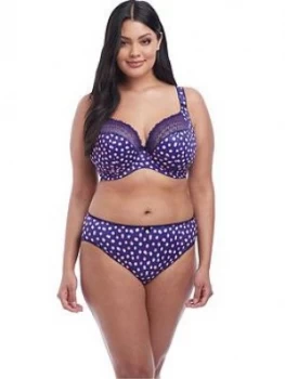 Image of Elomi Kim Underwired Printed Plunge Bra - Multi