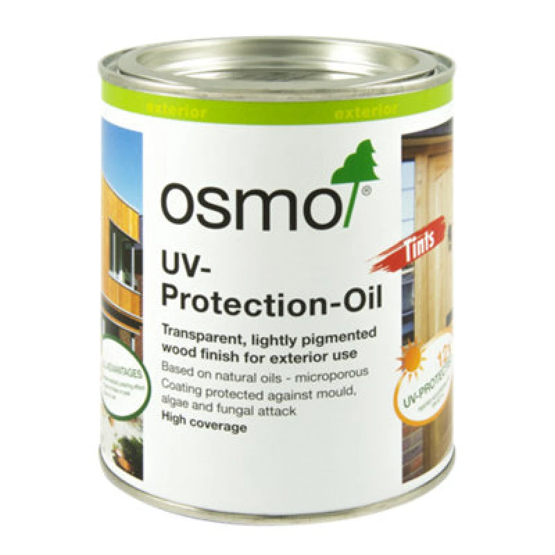 Image of Osmo Uv-Protection Oil Tints 432 Light Oak Satin - 750Ml