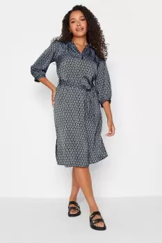 Image of Printed Tunic Dress