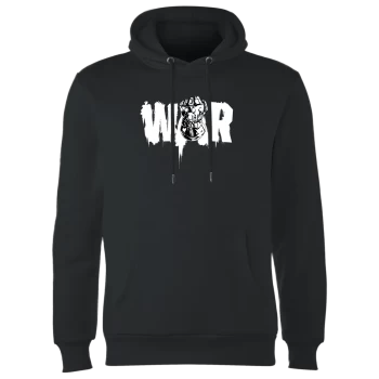 Image of Marvel Avengers Infinity War War Fist Hoodie - Black - S - Black