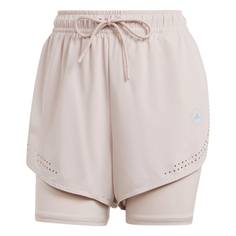 Image of adidas 2-in-1 Performance Gym Shorts Rose female 6 (XXS)