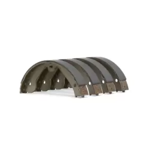 Image of FEBI BILSTEIN Handbrake Shoes VW,AUDI,MERCEDES-BENZ 28729 7L0698525,SF000050,SF000051 Parking Brake Pads,Handbrake Pads,Brake Shoe Set, parking brake