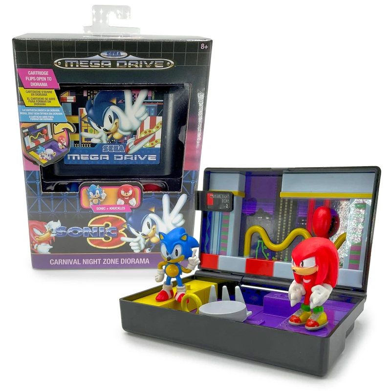 Image of Console Heroes Sega Mega Drive Sonic 3 Carnival Night Zone Diorama