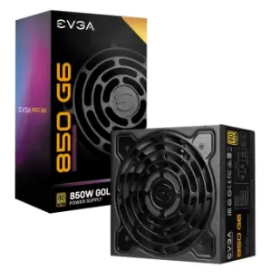 Image of EVGA SuperNOVA 850 G6 80 PLUS Gold PSU 850W ATX Modular Power Supply - 220-G6-0850-X3