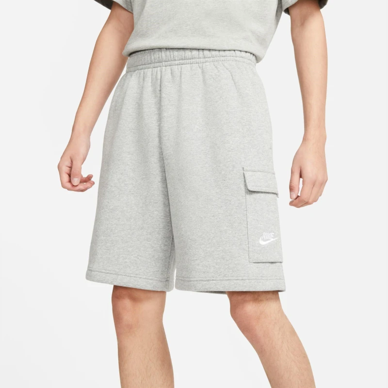 Image of Nike Sportswear Club Mens Cargo Shorts - Grey Grey S