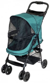 Image of Rosewood No Zip Pet Stroller
