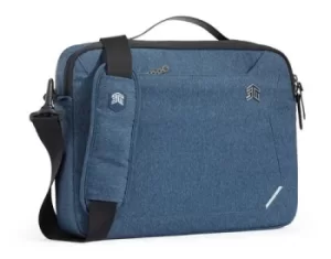 Image of Myth 15" Notebook Briefcase Slate Blue Slingtech Cable Ready Luggage Pass Through with Comfort Carry Scratch Resistant Water Resistant