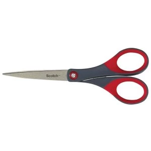 Image of Scotch 1447 Precision Scissors 180mm Stainless Steel Blades Ambidextrous Comfort Handles