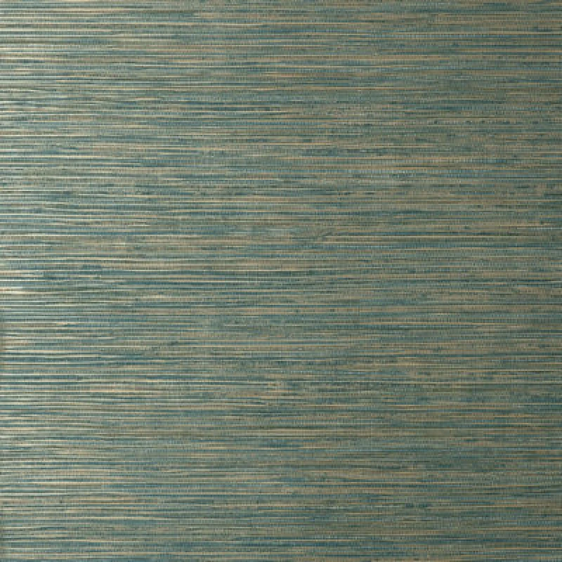 Image of Crown Crown Grasscloth Luxury Textured Wallpaper Teal Metallic Modern Feature Wall WL-M1768
