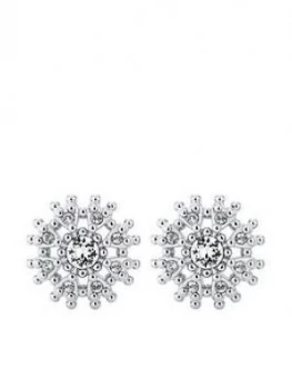 Image of Ted Baker Leslea: Love Blossom Stud Earring Set - Silver, Women