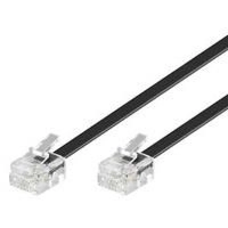 Image of Microconnect MPK187 telephone cable 3m Black