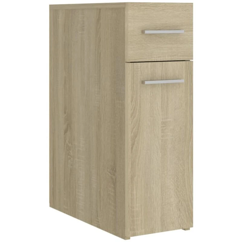 Image of VIDAXL Apothecary Cabinet Sonoma Oak 20x45.5x60cm Engineered Wood Vidaxl 8720286587355