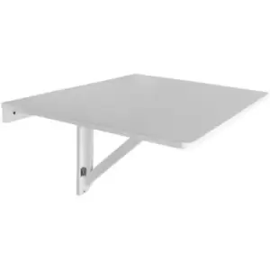 Image of HIDEAWAY - Wooden Fold Down Drop-leaf Wall Mounted Craft / Kitchen Table - White