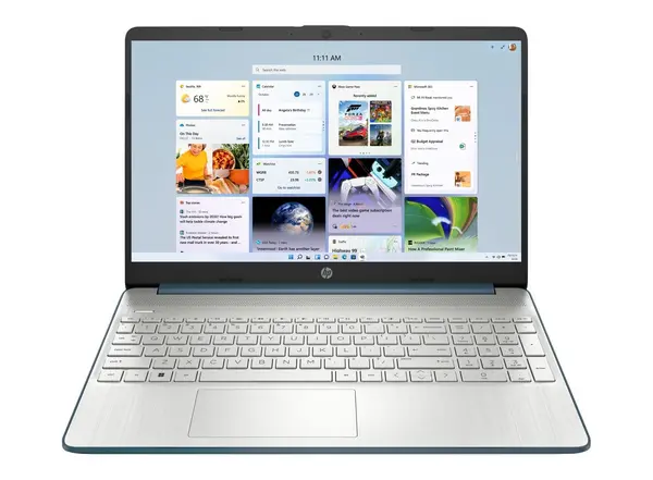 Image of HP 15s-fq2044na Laptop - Core i3, Blue