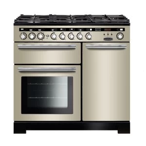 Image of Rangemaster EDL100DFFIVC 117240 Encore Deluxe 100cm DF Range Cooker IvoryChrome