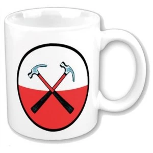 Image of Pink Floyd - The Wall Hammers Logo Boxed Standard Mug