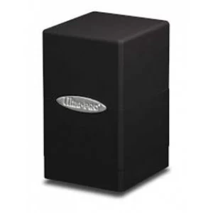 Image of Ultra Pro Black Satin Tower Deck Box
