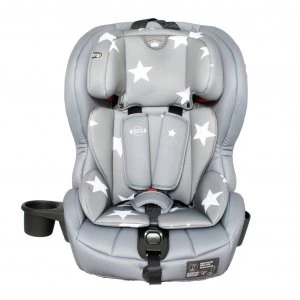 Image of My Babiie Group 1/2/3 Car Seat - Grey Stars