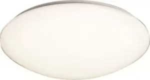 Image of Fusion Flush Ceiling 60W LED 3000K, 4200lm, White Acrylic