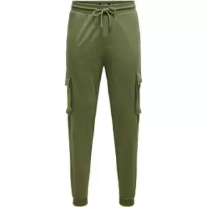 Image of Only and Sons Jogging Pants - Green