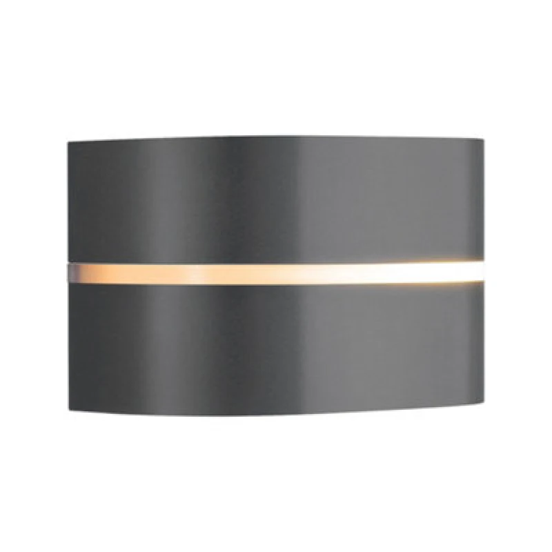 Image of Nordlux Sibelis Outdoor Plastic Wall Light Weatherproof Black,mains