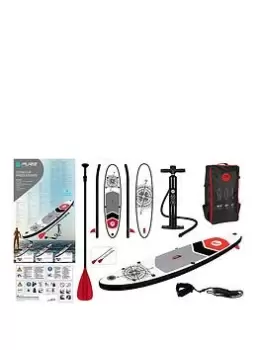 Image of Pure 305 Nautical Sup Inflatable Stand Up Paddle Board 10 Feet - Complete Set With Pump, Patch Tool, Foot Lead, Adjustable Paddle And Waterproof 2L B