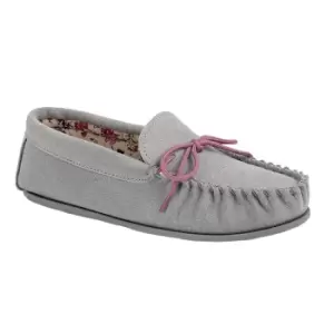 Image of Mokkers Womens/Ladies Lily Slip On Slippers (4 UK) (Grey)