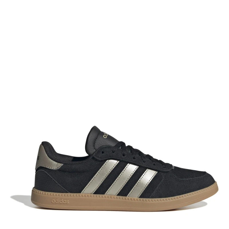 Image of adidas Breaknet Sleek Trainers in Black Multi Black Multi UK 4 (EU 36?)