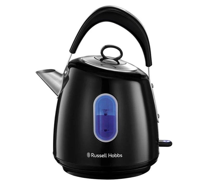 Image of Russell Hobbs Stylevia 28131 Traditional Kettle - Black 5038061109511