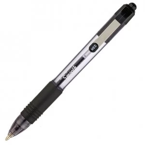 Image of Zebra Z-Grip Smooth Retractable Ballpoint Pen Black PK5