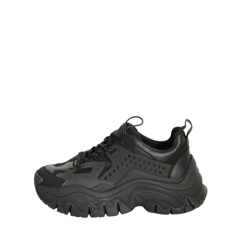 Image of Buffalo Vegan nappa sneakers For Her Buffalo Trail One Noir Female 41